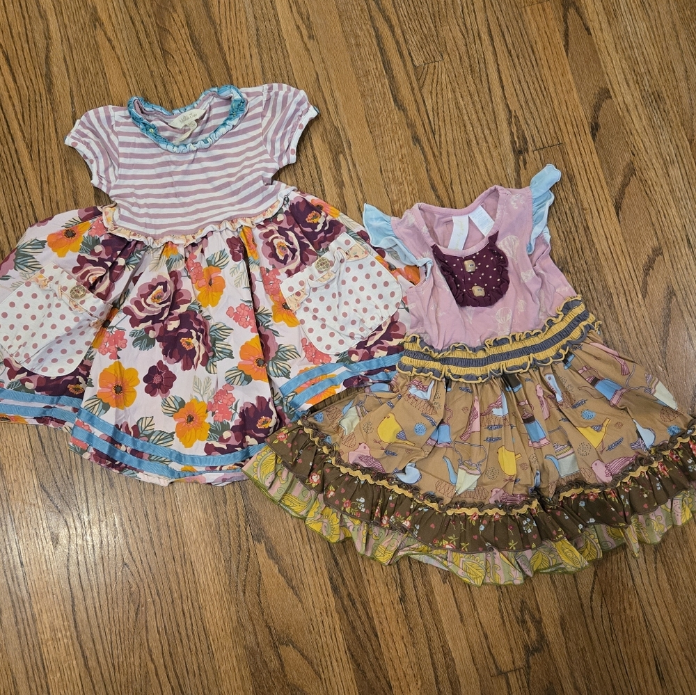 Floral and Patterned Girls' Dresses